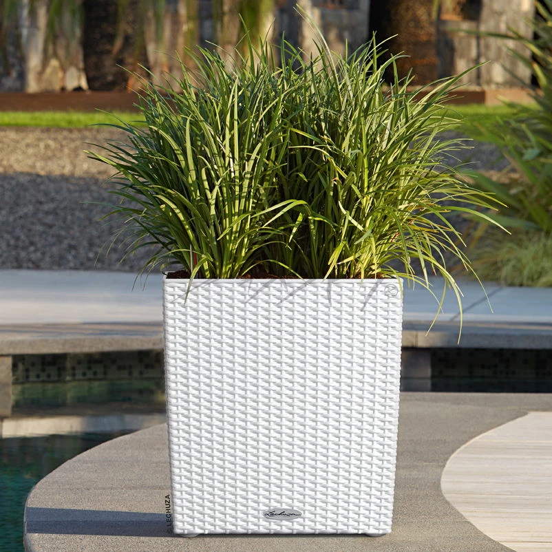 Lechuza Cube Cottage 40, Weiß, All-in-One-Set