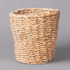 Seegraskorb 'Gaby' Mit Folieneinsatz, Natur, 21 Cm Ø