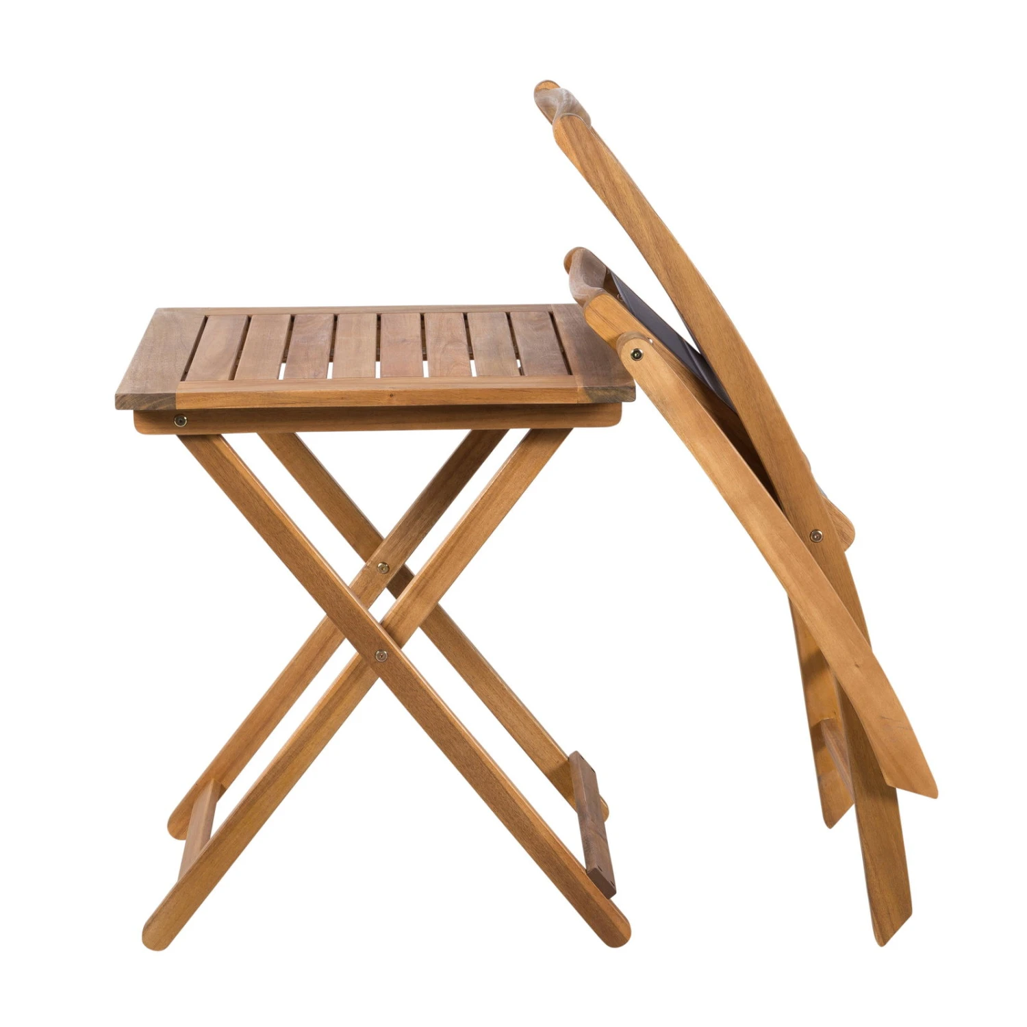 Balkonset „Balkonien“ Aus Akazienholz, 3-teilig, Silbergrau 9 Balkonset „Balkonien“ Aus Akazienholz, 3-teilig, Silbergrau – Bild 7