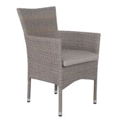 Stapelsessel Capri - Kölle Mixed Brown / Robust, Schlicht, Pflegeleicht 13 Stapelsessel Capri - Kölle Mixed Brown / Robust, Schlicht, Pflegeleicht -Madison Verkäufe 3910302350 Stapelsessel Capri Koelle mixed Brown inkl Auflage royal stone 2 59088