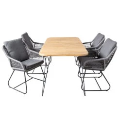 Dining-Sessel 'Portofino' Inkl. Auflage, Anthrazit -Madison Verkäufe 3910302579 3910801509 Gruppe Portofino 6 85087