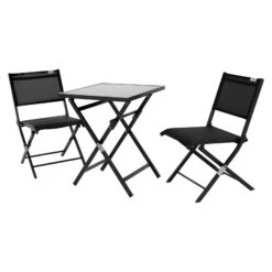 Doppler Alu-Balkonset 'Expert', 3-tlg., Anthrazit -Madison Verkäufe 3910302641 Alu Balkonset Expert 3tlg 4 102429