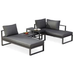 Best Loungegruppe 'Navarino', 4lgt., Anthrazit 10 Best Loungegruppe 'Navarino', 4lgt., Anthrazit -Madison Verkäufe 3910302684 Loungegruppe Navarino 4tlg anthrazit anthrazit 3 100747