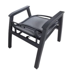 Loungesessel 'Paris', Grau/schwarz -Madison Verkäufe 3910302694 Loungesessel Paris inkl Auflage 1 118561