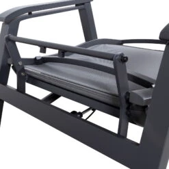 Loungesessel 'Paris', Grau/schwarz -Madison Verkäufe 3910302694 Loungesessel Paris inkl Auflage 2 118560