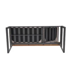 Dining-Bank 'Jimmy', 3-Sitzer, Grau, Ca. 191 X 89 X 75 Cm -Madison Verkäufe 3910302713 Dining Bank Jimmy 3 Sitzer inkl Auflagen 10 121605