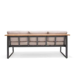 Dining-Bank 'Jimmy', 3-Sitzer, Grau, Ca. 191 X 89 X 75 Cm -Madison Verkäufe 3910302713 Dining Bank Jimmy 3 Sitzer inkl Auflagen 3 121612