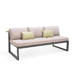 Dining-Bank 'Jimmy', 3-Sitzer, Grau, Ca. 191 X 89 X 75 Cm -Madison Verkäufe 3910302713 Dining Bank Jimmy 3 Sitzer inkl Auflagen 4 121611