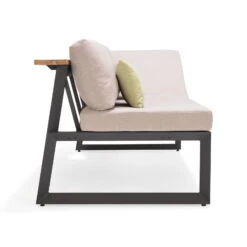 Dining-Bank 'Jimmy', 3-Sitzer, Grau, Ca. 191 X 89 X 75 Cm -Madison Verkäufe 3910302713 Dining Bank Jimmy 3 Sitzer inkl Auflagen 6 121609