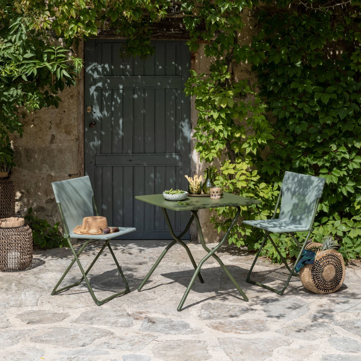 Lafuma Klappstuhl 'Chaise Balcony II', Moos, Ca. 83 X 44 X 48 Cm 7 Lafuma Klappstuhl 'Chaise Balcony II', Moos, Ca. 83 X 44 X 48 Cm – Bild 5