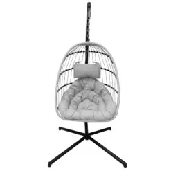 Hängesessel 'Folt Sterzing' Inkl. Auflagen, Light Grey -Madison Verkäufe 3910302721 Haengesessel Folt Sterzing light grey inkl Auflage 6 123055