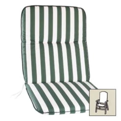 Best Hochlehnerauflage Grün/weiß, Ca. 120 X 50 X 6 Cm 9 Best Hochlehnerauflage Grün/weiß, Ca. 120 X 50 X 6 Cm -Madison Verkäufe 3910407115 Hochlehnerauflage gruen weiss 120x50x6cm Dessin 3 25130