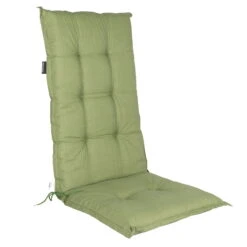Madison Hochlehnerauflage Basic Green, Grün, Ca. 123 X 50 X 8 Cm