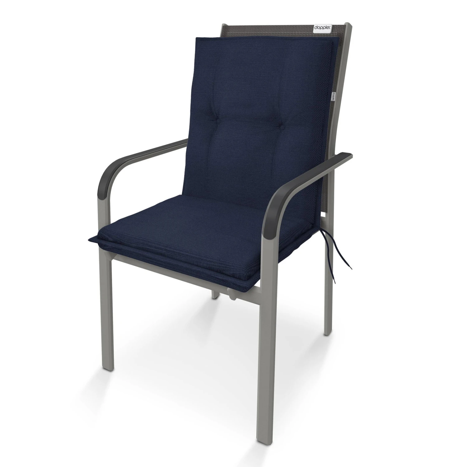 Doppler Niederlehnerauflage '9024', Dunkelblau, Ca. 100 X 48 X 6 Cm 3 Doppler Niederlehnerauflage '9024', Dunkelblau, Ca. 100 X 48 X 6 Cm
