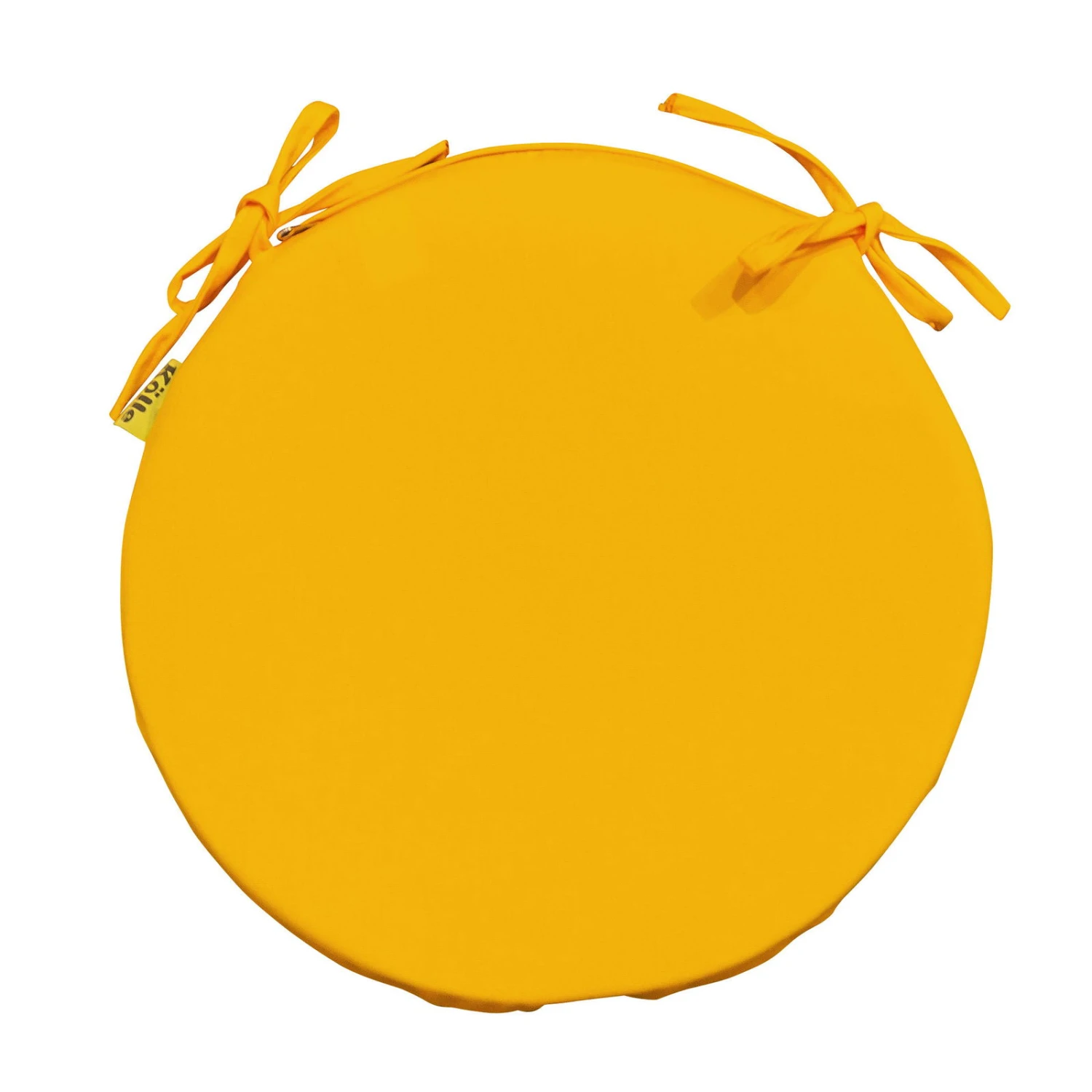 Stuhlauflage 'Yema', Orange, Ca. Ø 39 X 3,5 Cm 3 Stuhlauflage 'Yema', Orange, Ca. Ø 39 X 3,5 Cm