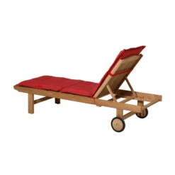 Madison Liegenauflage 'Panama', Rot, Ca. 200 X 60 Cm -Madison Verkäufe 3910408931 Liegenauflage Panama Brick red 1 97357