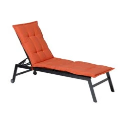 Madison Liegenauflage 'Panama', Orange, Ca. 200 X 60 Cm -Madison Verkäufe 3910408960 Liegenauflage Panama Flame orange 2 97450