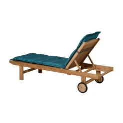 Madison Liegenauflage 'Panama', Meeresblau, Ca. 200 X 60 Cm -Madison Verkäufe 3910408990 Liegenauflage Panama Sea blue 1 97546