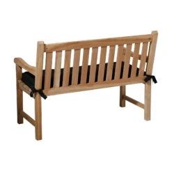 Madison Bankauflage 'Panama', Schwarz, Ca. 120 X 48 Cm -Madison Verkäufe 3910409001 Bankauflage Panama Black 1 97582