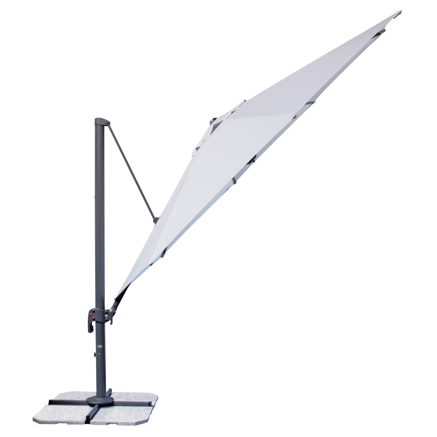 Doppler Pendelschirm 'Ravenna 400', Um 360° Drehbar, Ø 400 Cm 3 Doppler Pendelschirm 'Ravenna 400', Um 360° Drehbar, Ø 400 Cm