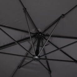 Schneider Sonnenschirm Rhodos Eco Twist, Ø 300 Cm -Madison Verkäufe 3910502974 Sonnenschirm Rhodos eco TWIST ca.300cm rund anthrazit4 71313