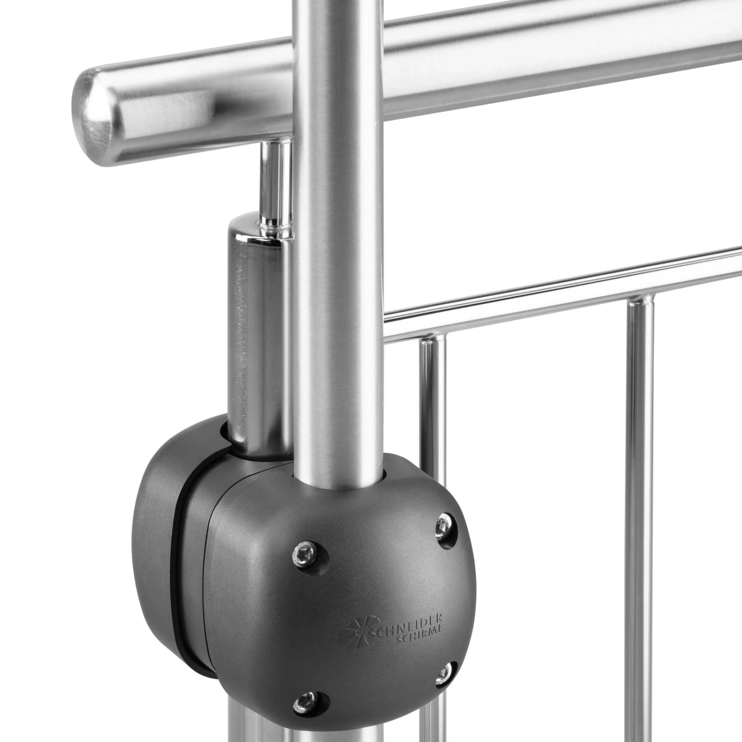 Schirmhalter Maxi, Glasfaserverstärkter Kunststoff, Für Masten 25-38 Cm 5 Schirmhalter Maxi, Glasfaserverstärkter Kunststoff, Für Masten 25-38 Cm – Bild 3