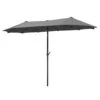 Sonnenschirm Salerno, Mit Schutzhülle, Ca. 300 X 150 Cm 1 Sonnenschirm Salerno, Mit Schutzhülle, Ca. 300 X 150 Cm -Madison Verkäufe 3910503033 Sonnenschirm Salerno ca. 300x150cm anthrazit10 71417