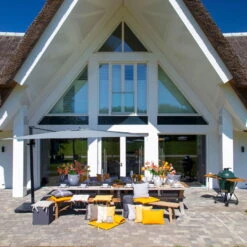 Madison Pendelschirm 'St. Tropez', Grau, Ca. 355 X 300 Cm -Madison Verkäufe 3910503039 Pendelschirm St Tropez grau 6 89439