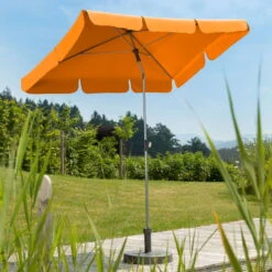 Mittelstockschirm 'Locarno', Ca. 180 X 120 Cm