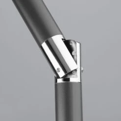 Mittelstockschirm 'Bilbao', Ø Ca. 220 Cm -Madison Verkäufe 3910503139 Sonnenschirm Bilbao silbergrau 5 90408