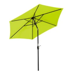 Mittelstockschirm 'Bilbao', Ø Ca. 220 Cm -Madison Verkäufe 3910503140 Sonnenschirm Bilbao apfelgruen 2 90413