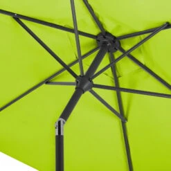 Mittelstockschirm 'Bilbao', Ø Ca. 220 Cm -Madison Verkäufe 3910503140 Sonnenschirm Bilbao apfelgruen 3 90418