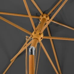 Mittelstockschirm 'Malaga', Ca. 300 X 200 Cm -Madison Verkäufe 3910503159 Sonnenschirm Malaga anthrazit 2 90513