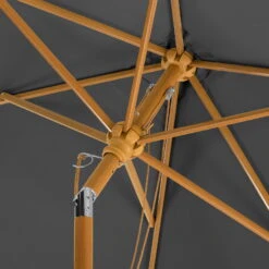 Mittelstockschirm 'Malaga', Ca. 300 X 200 Cm -Madison Verkäufe 3910503159 Sonnenschirm Malaga anthrazit 3 90514