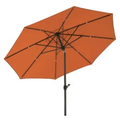 Schneider Sonnenschirm 'Adria', Ø 300 Cm -Madison Verkäufe 3910503170 Sonnenschirm Adria terracotta 10 91663