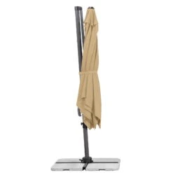 Sonnenschirm 'Rhodos Eco', Ca. 270 X 270 Cm 16 Sonnenschirm 'Rhodos Eco', Ca. 270 X 270 Cm -Madison Verkäufe 3910503232 Sonnenschirm Rhodos eco TWIST natur 8 102943