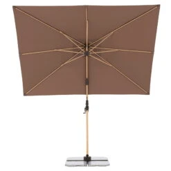 Pendelschirm 'Alu-Wood Ultra AX', Ca. 300 X 220 Cm -Madison Verkäufe 3910503249 Pendelschirm Alu Wood Ultra AX 4 99002