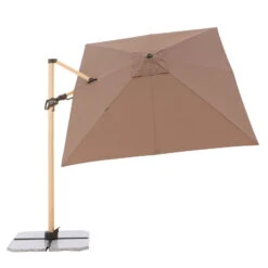 Pendelschirm 'Alu-Wood Ultra AX', Ca. 300 X 220 Cm -Madison Verkäufe 3910503249 Pendelschirm Alu Wood Ultra AX 7 99005