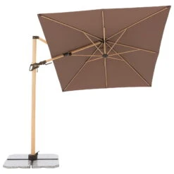 Pendelschirm 'Alu-Wood Ultra AX', Ca. 300 X 220 Cm -Madison Verkäufe 3910503249 Pendelschirm Alu Wood Ultra AX 9 98997