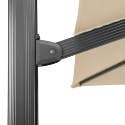 Sonnenschirm 'Rhodos Smart', Ca. 300 X 300 Cm, Natur -Madison Verkäufe 3910503268 Sonnenschirm Rhodos Smart natur 12 103003