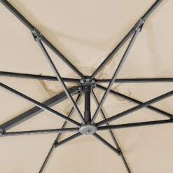 Sonnenschirm 'Rhodos Smart', Ca. 300 X 300 Cm, Natur -Madison Verkäufe 3910503268 Sonnenschirm Rhodos Smart natur 14 103000
