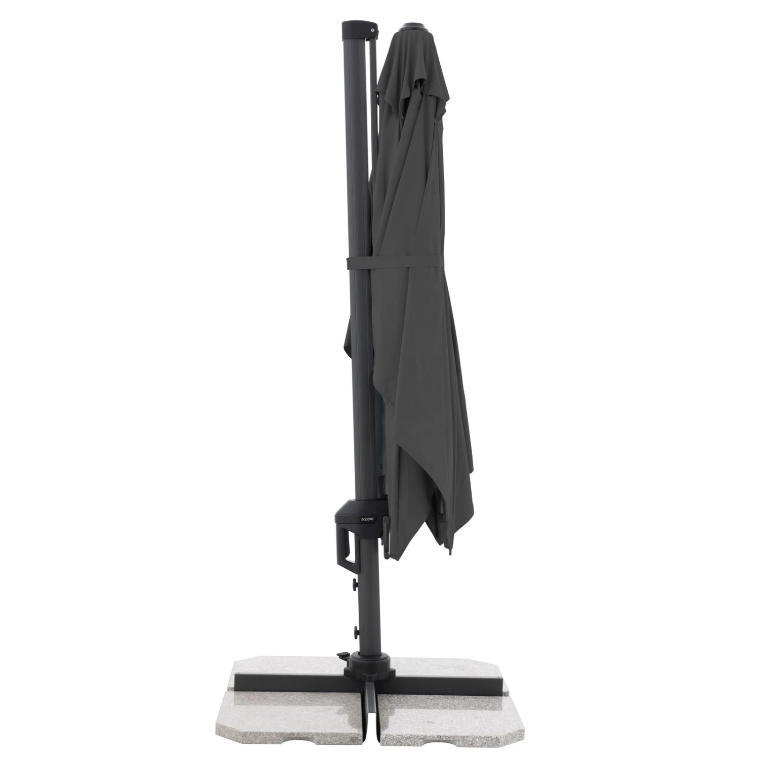 Doppler Pendelschirm 'Active Green Edition', Anthrazit, Ca. 210 X 310 Cm 10 Doppler Pendelschirm 'Active Green Edition', Anthrazit, Ca. 210 X 310 Cm – Bild 8