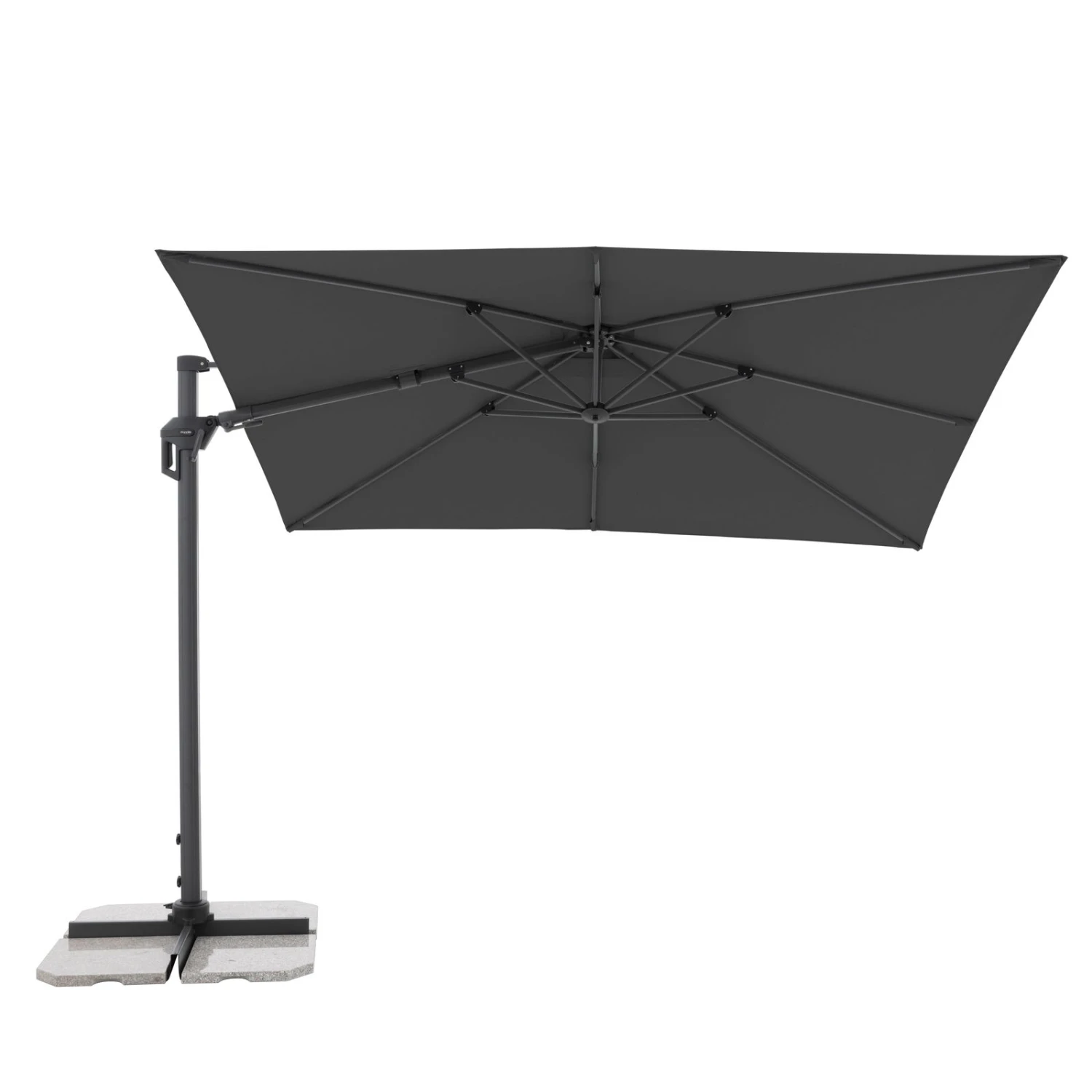 Doppler Pendelschirm 'Active Green Edition', Anthrazit, Ca. 210 X 310 Cm 8 Doppler Pendelschirm 'Active Green Edition', Anthrazit, Ca. 210 X 310 Cm – Bild 6