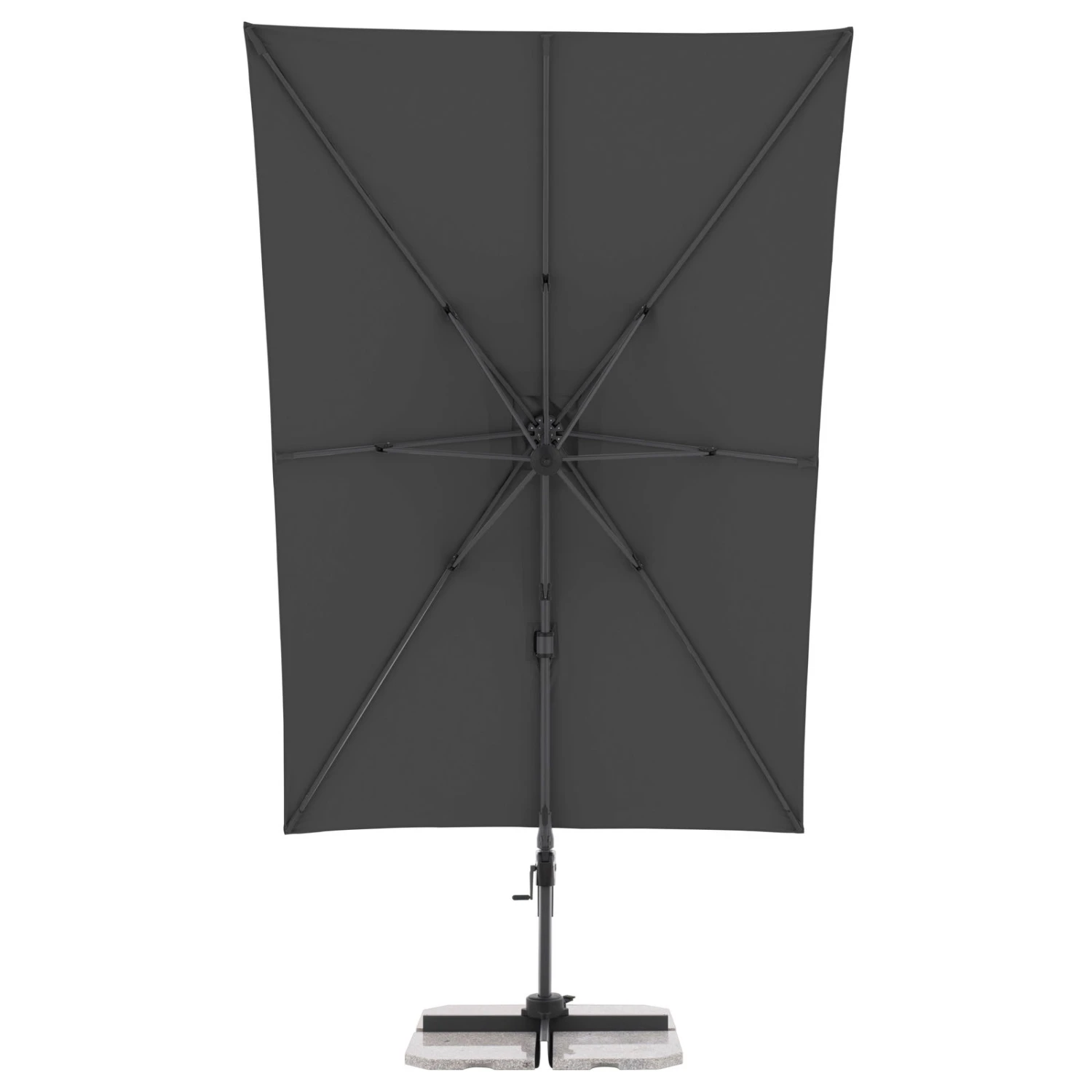 Doppler Pendelschirm 'Active Green Edition', Anthrazit, Ca. 210 X 310 Cm 13 Doppler Pendelschirm 'Active Green Edition', Anthrazit, Ca. 210 X 310 Cm – Bild 11