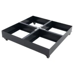 Doppler Rollsockel Für Pendelschirme, Befüllbar, Anthrazit, Ca. 88 X 88 X 20 Cm -Madison Verkäufe 3910503290 Rollsockel befuellbar 6 120156