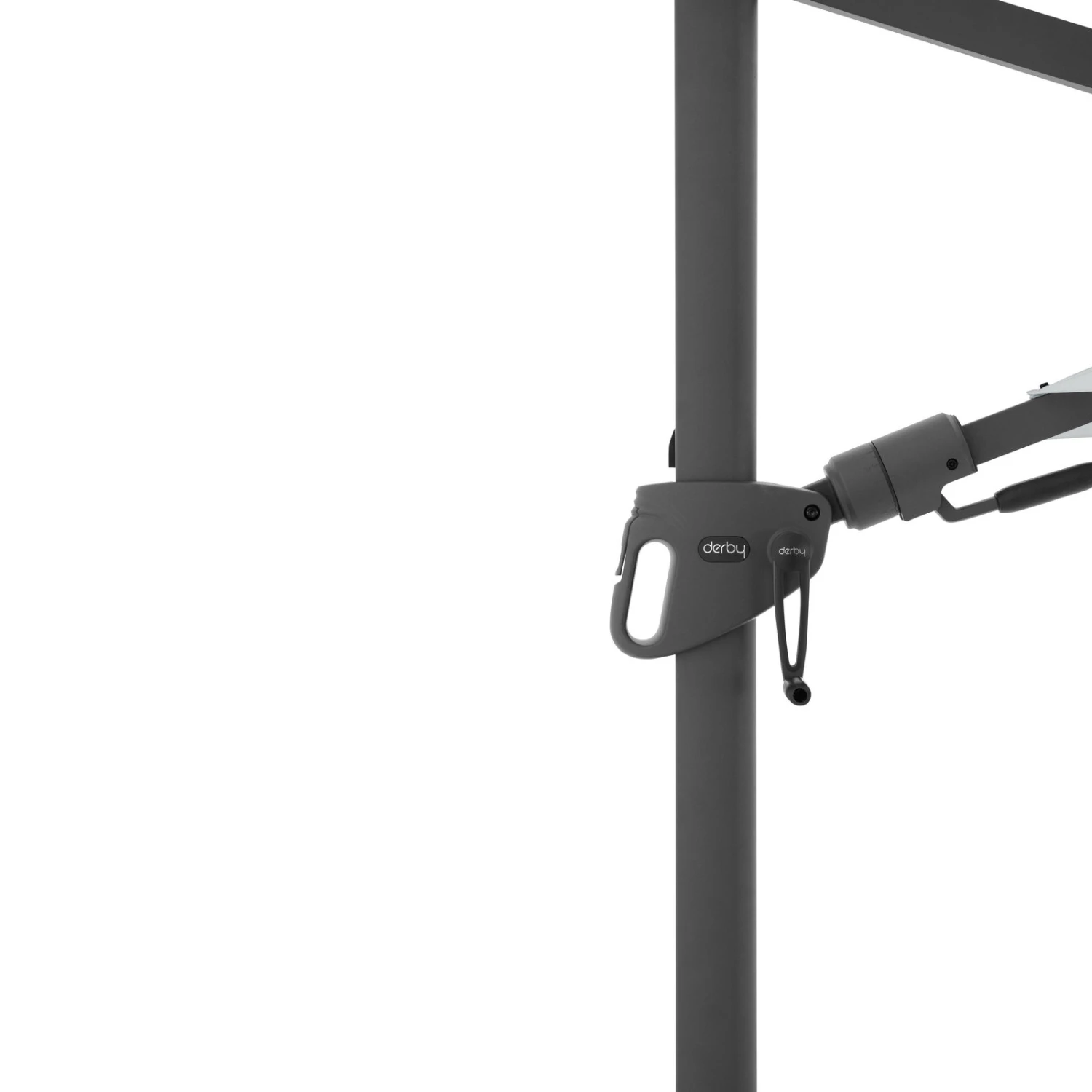 Doppler Pendelschirm 'Derby DX', Hellgrau, Ca. 210 X 210 Cm 14 Doppler Pendelschirm 'Derby DX', Hellgrau, Ca. 210 X 210 Cm – Bild 12