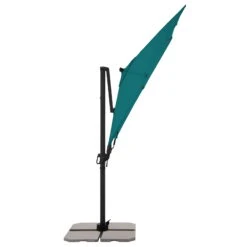 Doppler Pendelschirm 'Derby DX', Petrol, Ca. 210 X 210 Cm -Madison Verkäufe 3910503294 pendelschirm dx petrol 210 5 120207