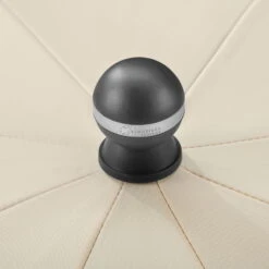 Sonnenschirm 'Locarno', Ø 220 Cm, Natur -Madison Verkäufe 3910503328 Sonnenschirm Locarno ca D 220cm natur 13 119150