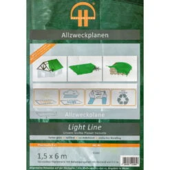 Allzweckplane Light Line Grün 10 Allzweckplane Light Line Grün -Madison Verkäufe 3910901479 Allzweckplane LightLine gruen 1 5x6m 04 33989