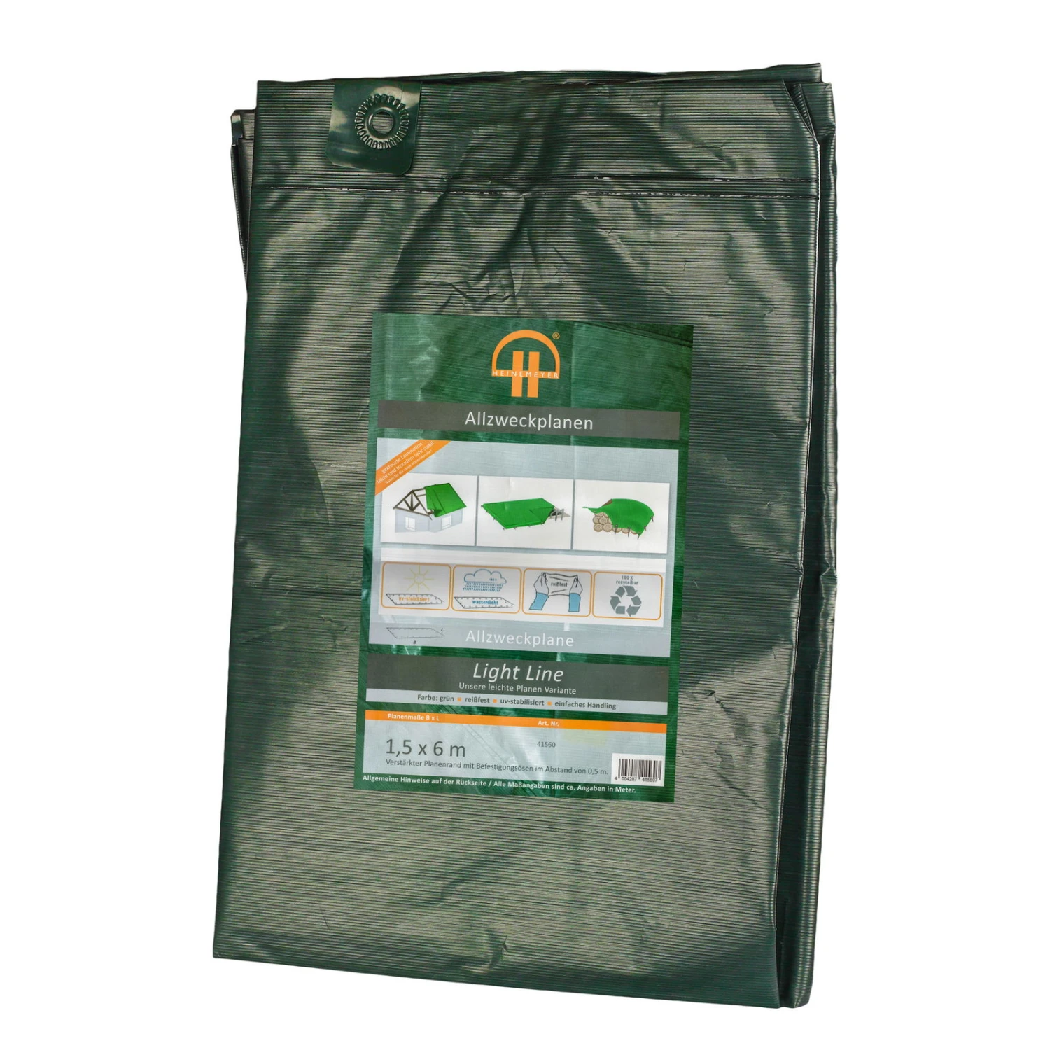 Allzweckplane Light Line Grün 3 Allzweckplane Light Line Grün